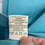 Teal Sleeveless Tank Top Blue Size L Photo 6