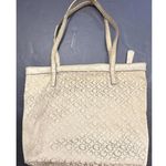 Guess Vintage Purse Y2K Monogram Logo Beige Tan Hand Bag Photo 3