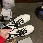 Sincerely Jules White Combat Boots Photo 1