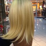 Lacefront long bob ombré blonde Photo 2
