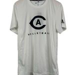 Adidas UC Davis Aggies White Volleyball Clima Tech Tee Size M NWT Photo 0