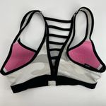 PINK - Victoria's Secret PINK Victoria’s Secret Sports Bra camo print front zip strappy back size XS Photo 2