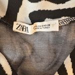 ZARA zebra sleeveless crop top. Size Small. EUC. Adorable! Photo 5