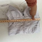 House Of CB  'Antonella' Off White Vegan Leather Corset NWOT size L‎ Photo 7