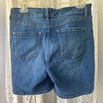 Nine West Women's High Rise Cuffed 5" Bermuda 5 Pocket Denim Jeans Shorts 10 Photo 2
