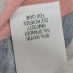 Dana Buchman  M Wrap Blouse Retro 60s Boho Graphic Print Short Sleeve Top M Photo 3