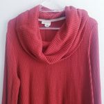 Anthropologie  Meadow Rue Angel Burnout Waffle Knit Crow Neckline Blouse Photo 2