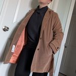 Vintage Kashmiraj Faux Cashmere Trench Coat Brown/Light Maroon Red Size undefined Photo 2