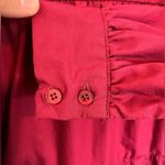 ASOS DESIGN Red Long Sleeve Mini Dress Size US 6 Photo 4