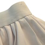 White Pleated Tennis Skirt With Built Photo 6