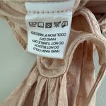 Lovers + Friends Revolve Asymmetric Satin Top floral zipper side coquette pink S Photo 9