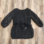 Retrofête Retrofete Grace Sequin Dress in Black Size XL NWT With Belt Reversible Photo 1