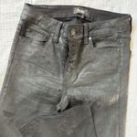 Paige  Womens‎ Lou Lou High Rise Coated Black Pants Sz 27 Flare Leg Inseam 30.5 Photo 1