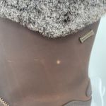 Chacos Chaco Mink Borealis Brown Fur Leather Boots NWOT Size 10 Photo 6