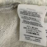 J.Crew  Gray Plaid Ruffle Sweatshirt XXS Long Sleeve Crew Neck Pullover Top Photo 5