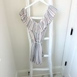 American Eagle Striped Romantic Romper Sz S Photo 1