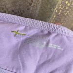 Aerie Lavender Purple Striped Strapless Tube Top, Large Photo 4