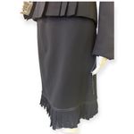Tahari  Elegant Black Skirt Suit Photo 6