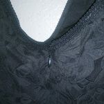 Venus 12 Cutwork Lace Capped Sleeve Fit Flare Black Mini Cocktail Dress Funeral Photo 9