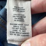 Soft Surroundings  Women’s Denim Pull On Bermuda Shorts Medium Photo 6