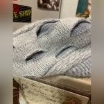 Gray Knit Newsboy Slouch Hat Photo 5