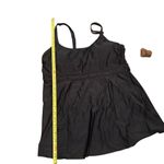 Amazon Women's Black Swim Shirt Top L Adjustable Straps Photo 7