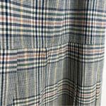 French Connection  Vintage 70s School Girl Pleated Plaid Mini Skirt Photo 6