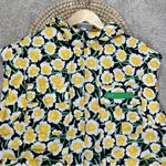 Diane Von Furstenberg  X Target Packable Poppy Hooded Vest Yellow Floral XXS Photo 3