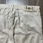 2000s Y2k L.e.i. Cream Khaki Mid Rise Flare Pants Jeans Womens Size 9 Tan Photo 4