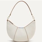 Rothy's Rothy’s crescent Stylish Cream Shoulder Bag NEW Photo 5