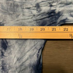 BAEA Womens blue tie dye zippered hoodie Size Medium‎ Photo 6