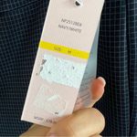 Nanette Lepore NWT Nanette Leopore Geometric Plaid Navy Business Casual Pants Legging Office M Photo 8