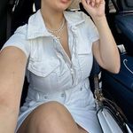 Good American  White Fit For Success Mini Dress S Photo 0