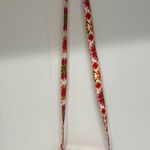 Vera Bradley Folkloric Lizzy Saddle Bag Crossbody Bag Travel Pink Yellow Retro Photo 7