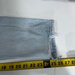 American Eagle  Light Wash Destroyed Strigid Mom Jeans High Rise Womens  2 Short Photo 8