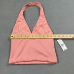 LA Hearts NWT  by Pacsun Halter Top XS Womens Pink Cropped Sleeveless Knit 1980 Photo 3