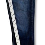 Aeropostale  Womens Casual Straight Leg Blue Denim Crop Jeans Sz 7/8 Split Bottom Photo 3