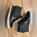 Black wedge sneakers, Size 7 Photo 0