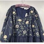 Jessakae Leah Ryder Leah Dress Navy Blue Floral Long Sleeve A Photo 1
