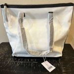 Walter Baker CARLY BAG Classic Canvas and Vegan‎ Leather Tote White Photo 0
