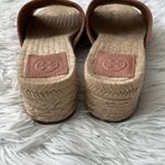 Tory Burch Women’s Britten espadrille smooth leather in Pink Moon size 6 Photo 6