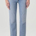 AGOLDE Riley high rise straight crop jeans (stretch) Photo 1