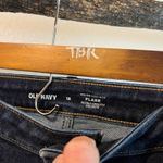 Old Navy  Dark Wash Vertical Stitch Higher High Rise Flared Jeans Size 18 Photo 5