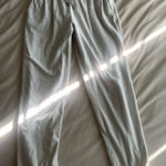 Forever 21 Velvet White Joggers  Photo 0
