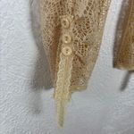 My Pretty Angel Crochet Linen Blend Sleeveless Vest Boho Festival Medium Photo 4