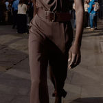 ZARA - SLEEVELESS BELTED JUMPSUIT Photo 0