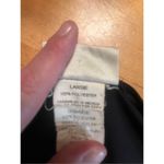 Kathie Lee Collection  short sleeve, black blouse, size large ￼(1586) Photo 3