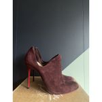 Christian Louboutin  Duegueclina 100 Veau Velours Booties, Plum, Size 37 Photo 3