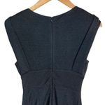 iKiTo Vtg‎ Women's Dress Sz 38 S Black Shimmer Embellished Mini Photo 7