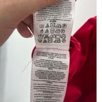 Guess  Velvet Bustier Top Sz S Red Holiday Peplum Holiday Y2K Glam Corset Party Photo 10